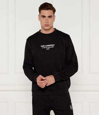 Bluza męska na zimę Karl Lagerfeld ze sklepu: Gomez Fashion Store w kategorii: Bluzy męskie - zdjęcie 874714-BD9-10338_KL245M000072991