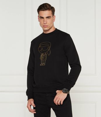 Karl Lagerfeld - Bluza męska na wiosnę ze sklepu: Gomez Fashion Store w kategorii: Bluzy męskie - zdjęcie 874714-BD9-10338_KL245M000076160