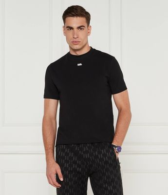 Karl Lagerfeld - T-shirt męski wiosenny ze sklepu: Gomez Fashion Store w kategorii: T-shirty męskie - zdjęcie 874714-BD9-10338_KL245M000124990