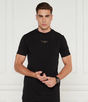 T-shirt męski casual Karl Lagerfeld ze sklepu: Gomez Fashion Store w kategorii: T-shirty męskie - zdjęcie 874714-BD9-10338_KL245M000126160