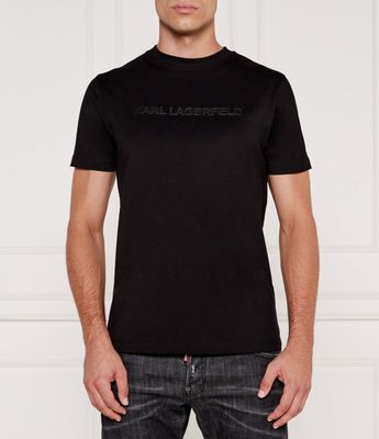 T-shirt męski młodzieżowy Karl Lagerfeld ze sklepu: Gomez Fashion Store w kategorii: T-shirty męskie - zdjęcie 874714-BD9-10338_KL245M000133990