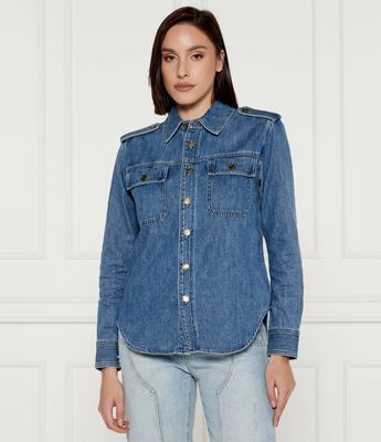Koszula damska casual Michael Kors ze sklepu: Gomez Fashion Store w kategorii: Koszule damskie - zdjęcie 874714-BD9-10338_MK245W000079C30