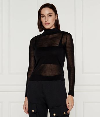 Sweter damski Michael Kors ze sklepu: Gomez Fashion Store w kategorii: Swetry damskie - zdjęcie 874714-BD9-10338_MK245W000086001