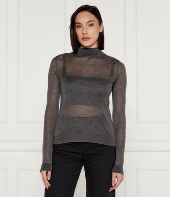 Sweter damski na zimę Michael Kors ze sklepu: Gomez Fashion Store w kategorii: Swetry damskie - zdjęcie 874714-BD9-10338_MK245W000086071