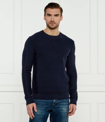 Sweter męski casualowy Joop! Jeans ze sklepu: Gomez Fashion Store w kategorii: Swetry męskie - zdjęcie 874714-BD9-10338_JJ245M000016404