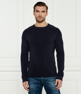 Sweter męski na wiosnę Joop! Jeans ze sklepu: Gomez Fashion Store w kategorii: Swetry męskie - zdjęcie 874714-BD9-10338_JJ245M000017404