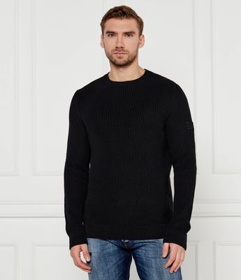 Sweter męski casual Joop! Jeans ze sklepu: Gomez Fashion Store w kategorii: Swetry męskie - zdjęcie 874714-BD9-10338_JJ245M000019001