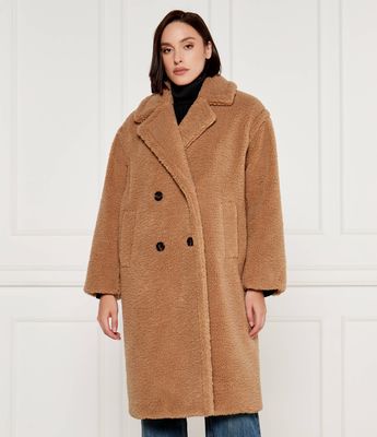 Płaszcz damski casualowy Joop! ze sklepu: Gomez Fashion Store w kategorii: Płaszcze damskie - zdjęcie 874714-BD9-10338_JO245W000051026