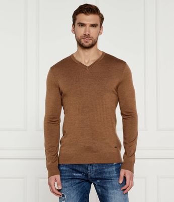 Sweter męski casual Joop! ze sklepu: Gomez Fashion Store w kategorii: Swetry męskie - zdjęcie 874714-BD9-10338_JO245M000019023