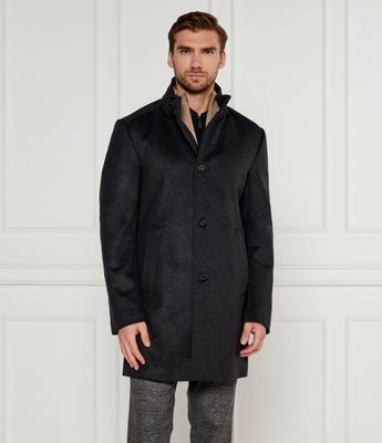 Płaszcz męski jesienny Joop! ze sklepu: Gomez Fashion Store w kategorii: Płaszcze męskie - zdjęcie 874714-BD9-10338_JO245M000091021