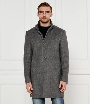 Joop! - Płaszcz męski elegancki ze sklepu: Gomez Fashion Store w kategorii: Płaszcze męskie - zdjęcie 874714-BD9-10338_JO245M000096030