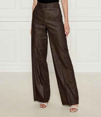 Spodnie damskie jesienne Marella ze sklepu: Gomez Fashion Store w kategorii: Spodnie damskie - zdjęcie 874714-BD9-10338_MA245W000020001