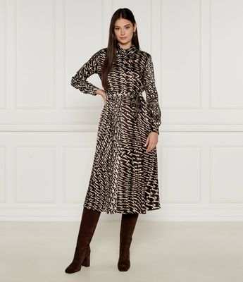 Sukienka trapezowa Marella ze sklepu: Gomez Fashion Store w kategorii: Sukienki - zdjęcie 874714-BD9-10338_MA245W000026001