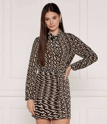 Marella - Sukienka casual dopasowana ze sklepu: Gomez Fashion Store w kategorii: Sukienki - zdjęcie 874714-BD9-10338_MA245W000027002