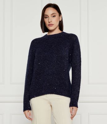 Marella SPORT - Sweter damski zimowy ze sklepu: Gomez Fashion Store w kategorii: Swetry damskie - zdjęcie 874714-BD9-10338_MA245W000036004