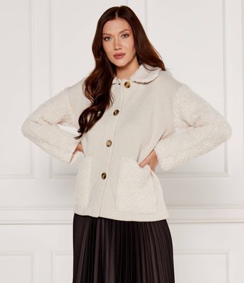 Marella SPORT - Sweter damski na zimę ze sklepu: Gomez Fashion Store w kategorii: Swetry damskie - zdjęcie 874714-BD9-10338_MA245W000065001