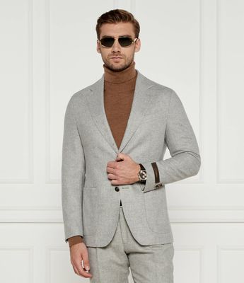 Marynarka męska na wiosnę Windsor ze sklepu: Gomez Fashion Store w kategorii: Marynarki męskie - zdjęcie 874714-BD9-10338_WR245M000005040