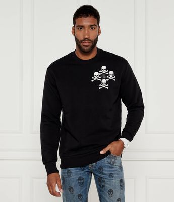 Bluza męska młodzieżowa Philipp Plein ze sklepu: Gomez Fashion Store w kategorii: Bluzy męskie - zdjęcie 874714-BD9-10338_PN245M000009002