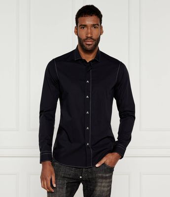 Koszula męska na jesień Philipp Plein ze sklepu: Gomez Fashion Store w kategorii: Koszule męskie - zdjęcie 874714-BD9-10338_PN245M000017002