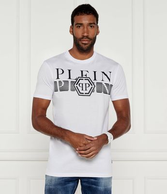 T-shirt męski Philipp Plein ze sklepu: Gomez Fashion Store w kategorii: T-shirty męskie - zdjęcie 874714-BD9-10338_PN245M000023001
