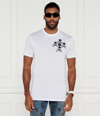 T-shirt męski Philipp Plein ze sklepu: Gomez Fashion Store w kategorii: T-shirty męskie - zdjęcie 874714-BD9-10338_PN245M000025001