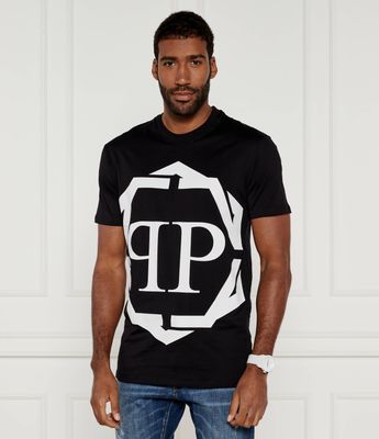 T-shirt męski młodzieżowy Philipp Plein ze sklepu: Gomez Fashion Store w kategorii: T-shirty męskie - zdjęcie 874714-BD9-10338_PN245M000026002