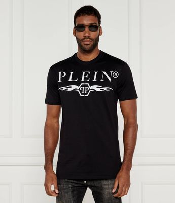 T-shirt męski na wiosnę Philipp Plein ze sklepu: Gomez Fashion Store w kategorii: T-shirty męskie - zdjęcie 874714-BD9-10338_PN245M000029002