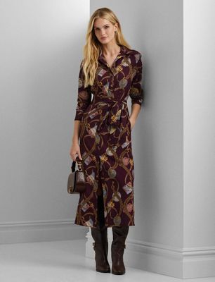 Sukienka LAUREN RALPH LAUREN ze sklepu: Gomez Fashion Store w kategorii: Sukienki - zdjęcie 874714-BD9-10338_RL245W00006287B