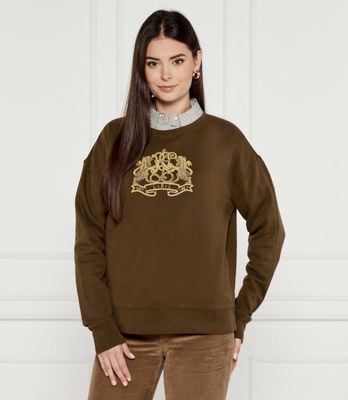 Bluza damska jesienna LAUREN RALPH LAUREN ze sklepu: Gomez Fashion Store w kategorii: Bluzy damskie - zdjęcie 874714-BD9-10338_RL245W00006388B