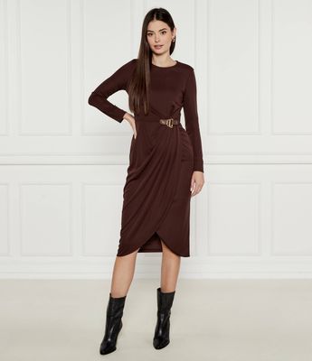 Sukienka dopasowana LAUREN RALPH LAUREN ze sklepu: Gomez Fashion Store w kategorii: Sukienki - zdjęcie 874714-BD9-10338_RL245W000077PD5