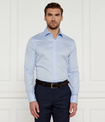 Koszula męska na wiosnę z klasycznym kołnierzykiem van Laack ze sklepu: Gomez Fashion Store w kategorii: Koszule męskie - zdjęcie 874714-BD9-10338_VL245M000004730