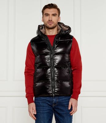 Kamizelka męska na jesień Hetrego ze sklepu: Gomez Fashion Store w kategorii: Kamizelki męskie - zdjęcie 874714-BD9-10338_HE245M000004998