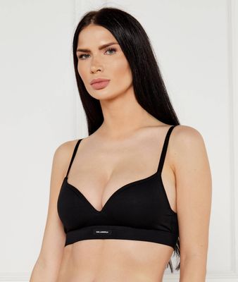 Biustonosz bez wzorów Karl Lagerfeld ze sklepu: Gomez Fashion Store w kategorii: Biustonosze - zdjęcie 874714-BD9-10338_KL245W000040666