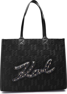 Shopper bag elegancka Karl Lagerfeld ze sklepu: Gomez Fashion Store w kategorii: Torby Shopper bag - zdjęcie 874714-BD9-10338_KL245W000074087