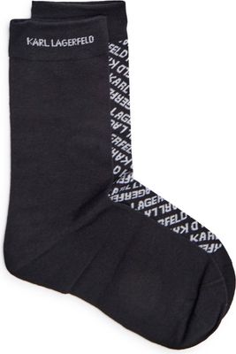 Skarpetki damskie Karl Lagerfeld ze sklepu: Gomez Fashion Store w kategorii: Skarpetki damskie - zdjęcie 874714-BD9-10338_KL245W000126344