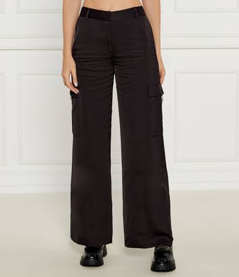 Spodnie damskie na jesień Karl Lagerfeld ze sklepu: Gomez Fashion Store w kategorii: Spodnie damskie - zdjęcie 874714-BD9-10338_KL245W000133666