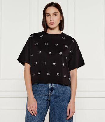 Bluzka damska Karl Lagerfeld ze sklepu: Gomez Fashion Store w kategorii: Bluzki damskie - zdjęcie 874714-BD9-10338_KL245W000143666