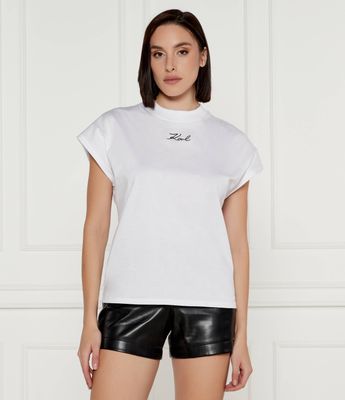 Bluzka damska Karl Lagerfeld ze sklepu: Gomez Fashion Store w kategorii: Bluzki damskie - zdjęcie 874714-BD9-10338_KL245W000147100