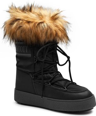 Moon Boot - Śniegowce damskie na zimę ze sklepu: Gomez Fashion Store w kategorii: Śniegowce damskie - zdjęcie 874714-BD9-10338_MB245W000033126