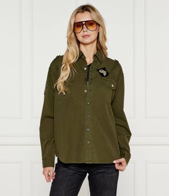 Koszula damska casual One Teaspoon ze sklepu: Gomez Fashion Store w kategorii: Koszule damskie - zdjęcie 874714-BD9-10338_OE245W000003000