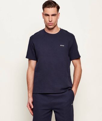 T-shirt męski wiosenny BOSS BLACK ze sklepu: Gomez Fashion Store w kategorii: T-shirty męskie - zdjęcie 874714-BD9-10338_BW251M000034403