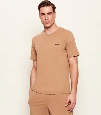 T-shirt męski wiosenny BOSS BLACK ze sklepu: Gomez Fashion Store w kategorii: T-shirty męskie - zdjęcie 874714-BD9-10338_BW251M000078260