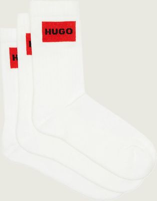 Hugo Bodywear - Skarpetki damskie casualowe z napisem ze sklepu: Gomez Fashion Store w kategorii: Skarpetki damskie - zdjęcie 874714-BD9-10338_BZ251M000060100