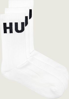 Skarpetki damskie bez wzorów Hugo Bodywear ze sklepu: Gomez Fashion Store w kategorii: Skarpetki damskie - zdjęcie 874714-BD9-10338_BZ251M000061100