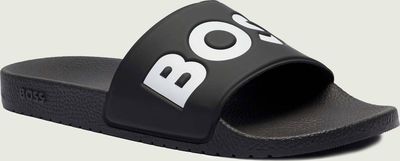 Klapki męskie na lato BOSS BLACK ze sklepu: Gomez Fashion Store w kategorii: Klapki męskie - zdjęcie 874714-BD9-10338_BB251M000085002