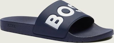 Klapki męskie na lato BOSS BLACK ze sklepu: Gomez Fashion Store w kategorii: Klapki męskie - zdjęcie 874714-BD9-10338_BB251M000085405