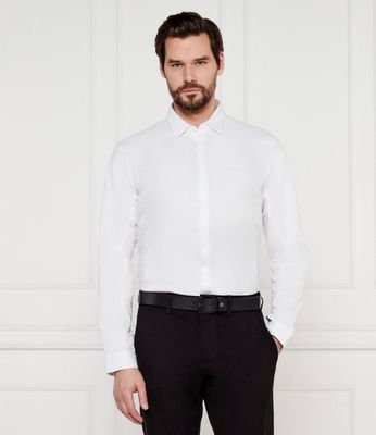 Koszula męska na wiosnę BOSS GREEN ze sklepu: Gomez Fashion Store w kategorii: Koszule męskie - zdjęcie 874714-BD9-10338_BG251M000015100