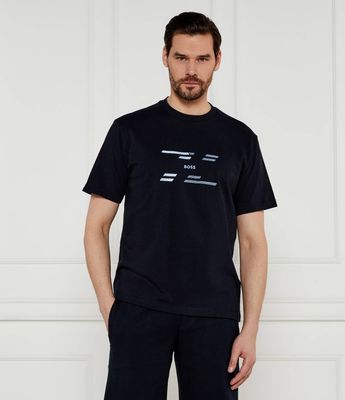 T-shirt męski na wiosnę BOSS GREEN ze sklepu: Gomez Fashion Store w kategorii: T-shirty męskie - zdjęcie 874714-BD9-10338_BG251M000046402