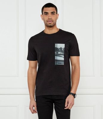 T-shirt męski BOSS GREEN ze sklepu: Gomez Fashion Store w kategorii: T-shirty męskie - zdjęcie 874714-BD9-10338_BG251M000060001