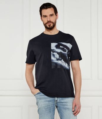 BOSS GREEN - T-shirt męski młodzieżowy ze sklepu: Gomez Fashion Store w kategorii: T-shirty męskie - zdjęcie 874714-BD9-10338_BG251M000060402
